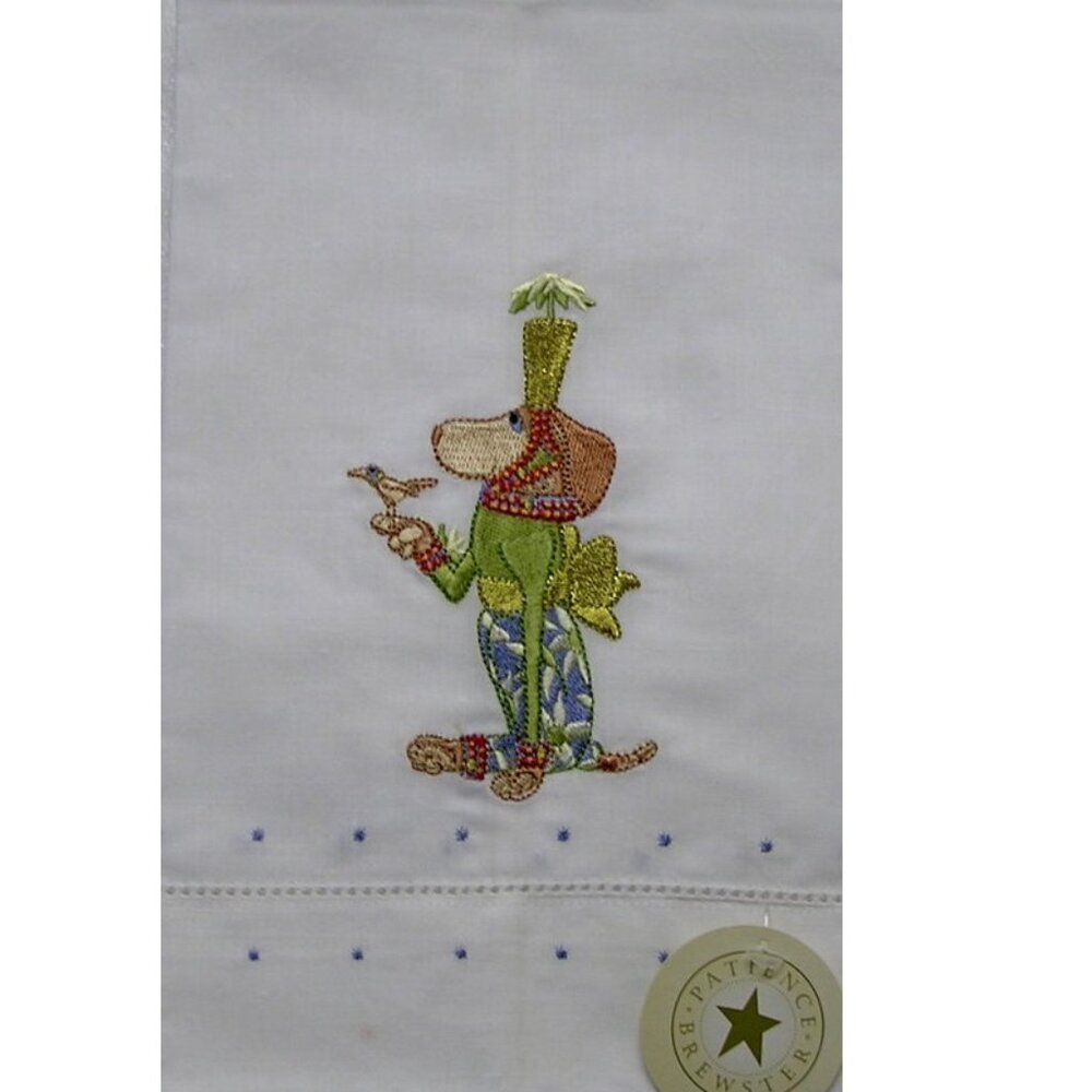 Patience Brewster Krinkles Point-Sit-ier Guest Towel